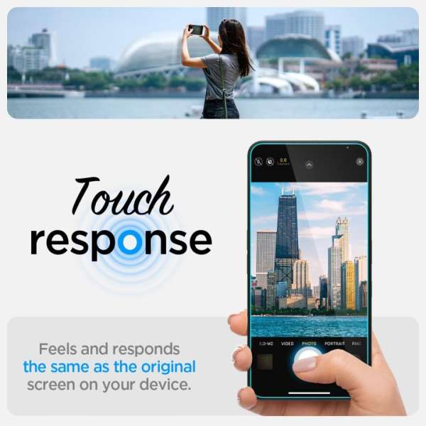 Spigen Glass tR EZ Fit Glass for Nothing Phone (3) 2 Pack Transparent