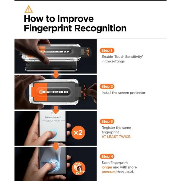 Spigen Glass tR EZ Fit HD 1 Pack Samsung Galaxy S25 Edge Transparency
