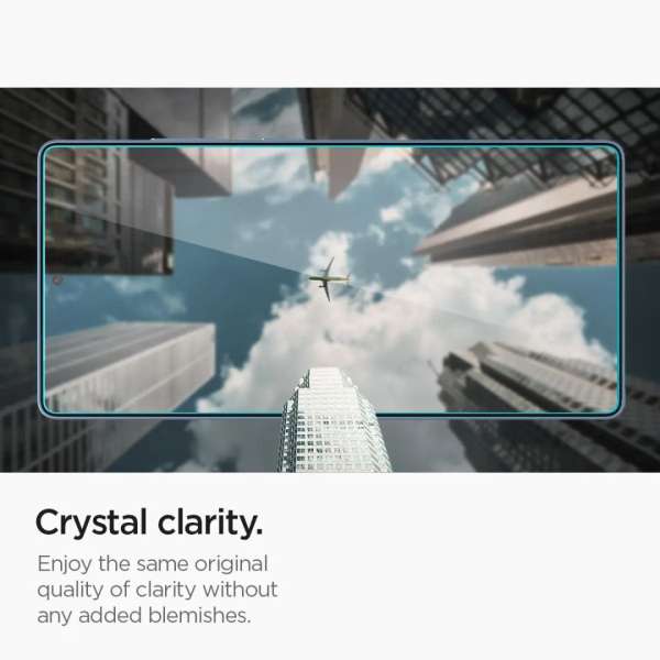 Spigen Glass tR EZ Fit HD 2 Pack Samsung Galaxy S25 Ultra Transparency