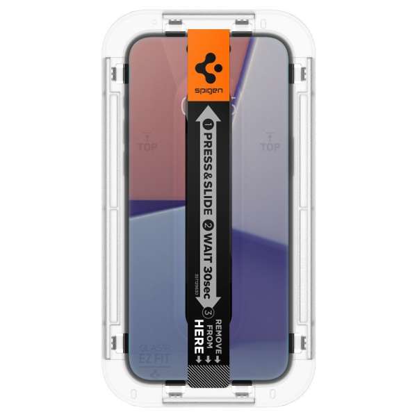 Spigen Glass tR EZ Fit HD Privacy 1 Pack for iPhone 15 Pro Max
