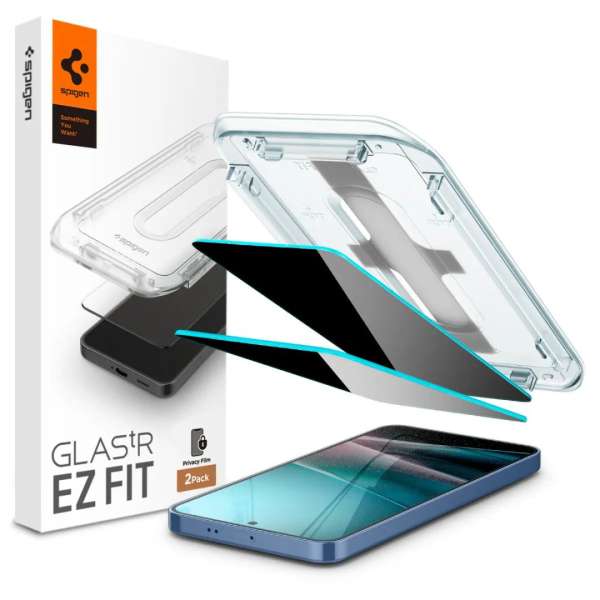 Spigen Glass tR EZ Fit HD (Privacy) Samsung Galaxy S25/S24 2 Pack