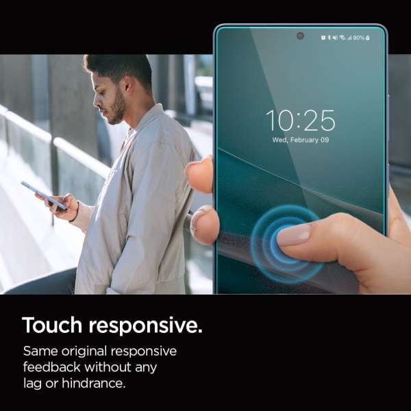 Spigen Glass tR EZ Fit HD (Privacy) Samsung Galaxy S25 Ultra 2 Pack
