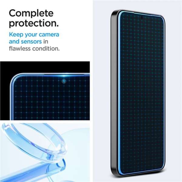 Spigen Glass tR EZ Fit HD Transparency 2 Pack for Samsung Galaxy S24