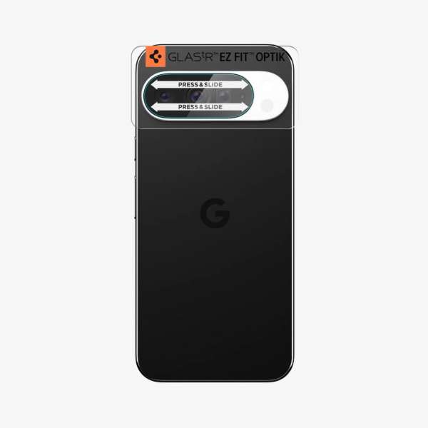 Spigen Glass tR EZ Fit Optik 2 Pack for Google Pixel 10 Crystal Clear