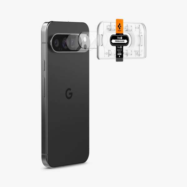 Spigen Glass tR EZ Fit Optik 2 Pack Google Pixel 9 Crystal Clear