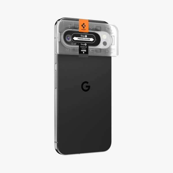 Spigen Glass tR EZ Fit Optik 2 Pack Google Pixel 9 Pro Crystal Clear