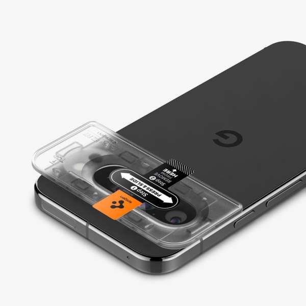 Spigen Glass tR EZ Fit Optik 2 Pack Google Pixel 9 Pro Crystal Clear