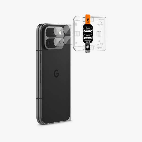 Spigen Glass tR EZ Fit Optik 2 Pack Google Pixel 9 Pro Fold Crystal Clear