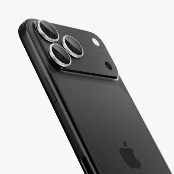 Spigen Glass tR EZ Fit Optik Pro 2 Pack for iPhone 17/16/15/14 Pro / 17/16/15/14 Pro Max Silver