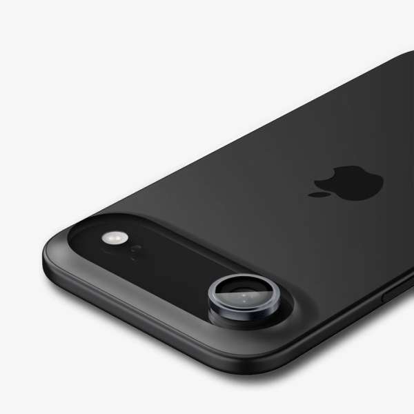 Spigen Glass tR EZ Fit Optik Pro 2 Pack for iPhone Air Gray