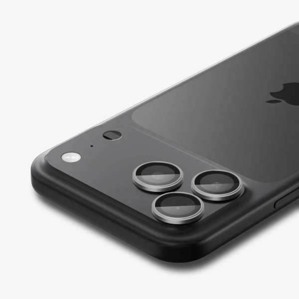 Spigen Glass tR EZ Fit Optik Pro for iPhone 17/16/15/14 Pro / 17/16/15/14 Pro Max 2 Pack Gray