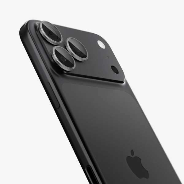 Spigen Glass tR EZ Fit Optik Pro for iPhone 17/16/15/14 Pro / 17/16/15/14 Pro Max 2 Pack Gray