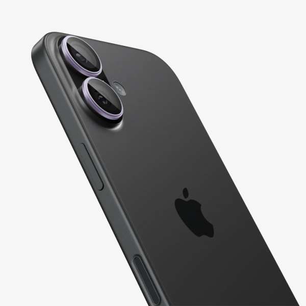 Spigen Glass tR EZ Fit Optik Pro for iPhone 17 2Pack Purple