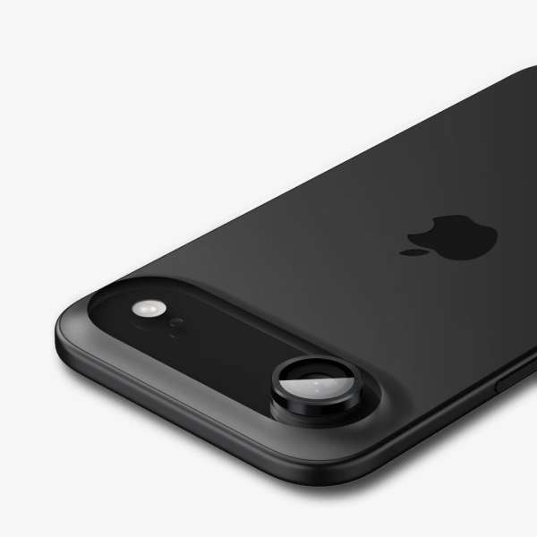 Spigen Glass tR EZ Fit Optik Pro for iPhone Air 2 Pack Black