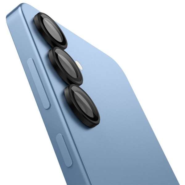 Spigen Glass tR EZ Fit Optik Pro HD 2 Pack Samsung Galaxy S25 Black
