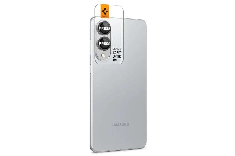 Spigen Glass tR EZ Fit Optik Pro HD 2 Pack Samsung Galaxy S25 Edge Black
