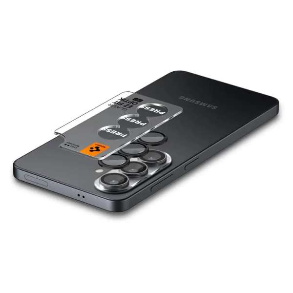 Spigen Glass tR EZ Fit Optik Pro HD for Samsung Galaxy S26+ 2 Pack Black