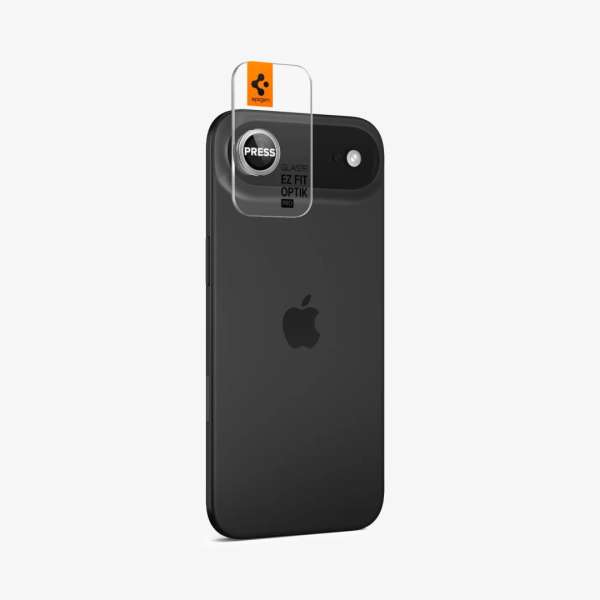 Spigen Glass tR EZ Fit Optik Pro Lens Protector for iPhone Air 2 Pack Silver