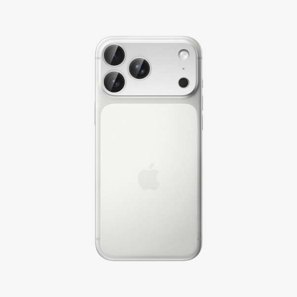 Spigen Glass tR EZ Fit Optik Pro XL for iPhone 17 Pro 1 Pack Silver
