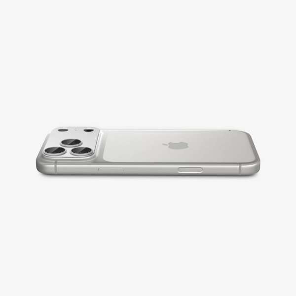 Spigen Glass tR EZ Fit Optik Pro XL for iPhone 17 Pro 1 Pack Silver