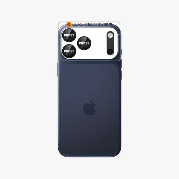Spigen Glass tR EZ Fit Optik Pro XL for iPhone 17 Pro Max 1Pack Blue