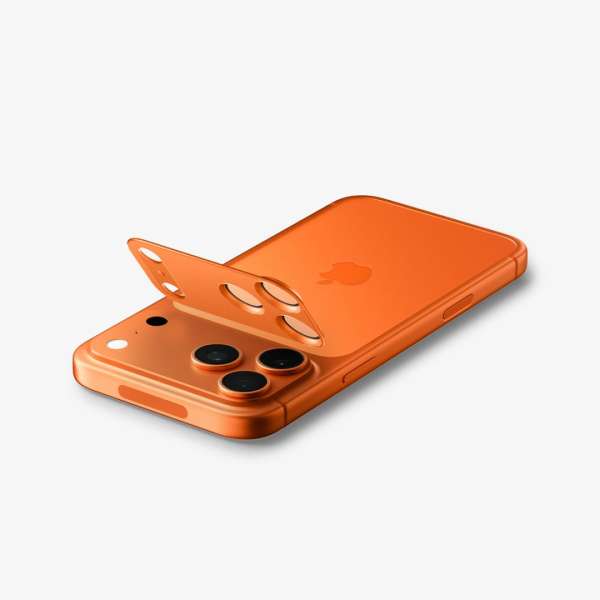 Spigen Glass tR EZ Fit Optik Pro XL for iPhone 17 Pro Max 1Pack Orange