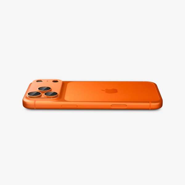 Spigen Glass tR EZ Fit Optik Pro XL for iPhone 17 Pro Max 1Pack Orange