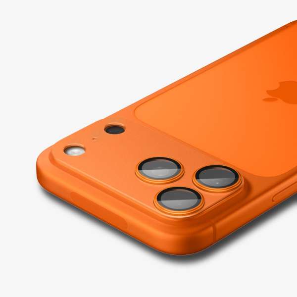 Spigen Glass tR EZ Fit Optik Pro XL for iPhone 17 Pro Max 1Pack Orange