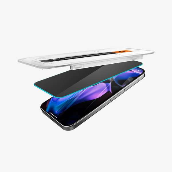 Spigen Glass tR EZ Fit (Privacy) Google Pixel 9 Pro XL 2 Pack