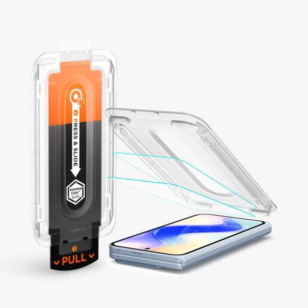 Spigen Glass tR EZ Fit Pro 2 Pack for Google Pixel 10 Pro Fold Transparency