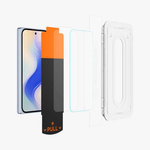 Spigen Glass tR EZ Fit Pro 2 Pack for Google Pixel 10 Pro Fold Transparency