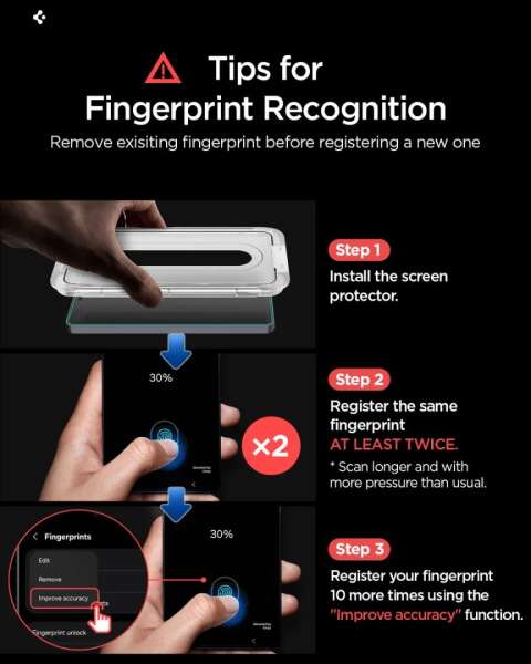 Spigen Glass tR EZ Fit Pro (Anti Reflection) for Samsung Galaxy S26+ 2 Pack Transparent