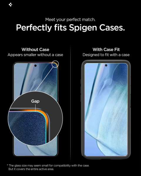 Spigen Glass tR EZ Fit Pro (Anti Reflection) for Samsung Galaxy S26+ 2 Pack Transparent