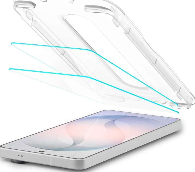 Spigen Glass tR EZ Fit Pro (Anti Reflection) for Samsung Galaxy S26 2 Pack Transparent