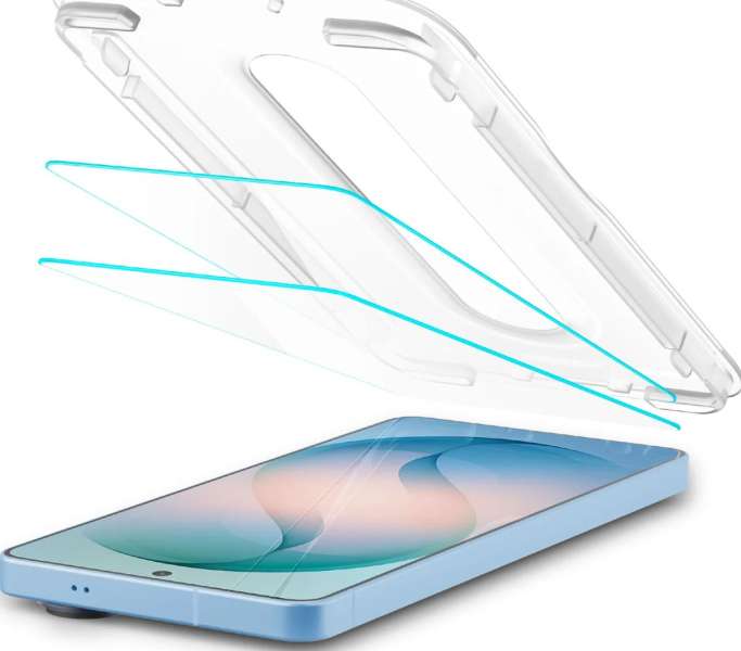 Spigen Glass tR EZ Fit Pro (Anti Reflection) for Samsung Galaxy S26+ 2 Pack Transparent