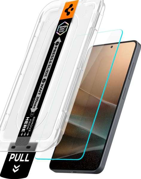Spigen Glass tR EZ Fit Pro (Anti Reflection) for Samsung Galaxy S26+ 2 Pack Transparent
