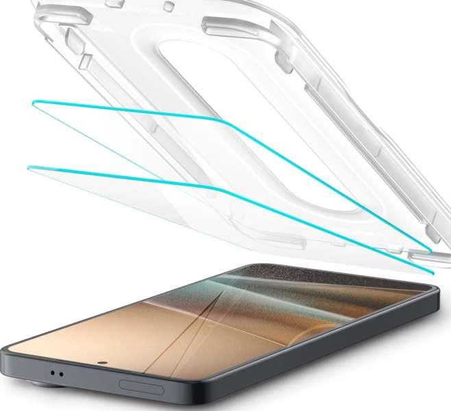 Spigen Glass tR EZ Fit Pro (Anti Reflection) for Samsung Galaxy S26 2 Pack Transparent