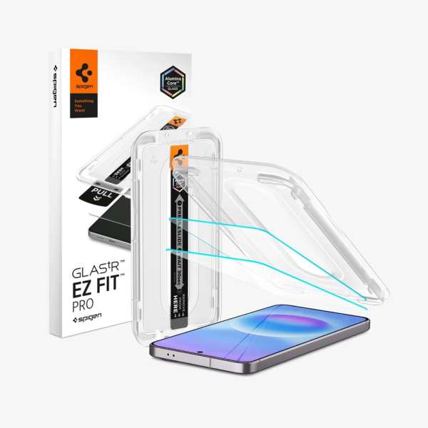 Spigen Glass tR EZ Fit Pro for Samsung Galaxy A57 5G 2 Pack