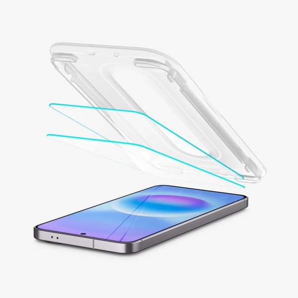 Spigen Glass tR EZ Fit Pro for Samsung Galaxy A57 5G 2 Pack