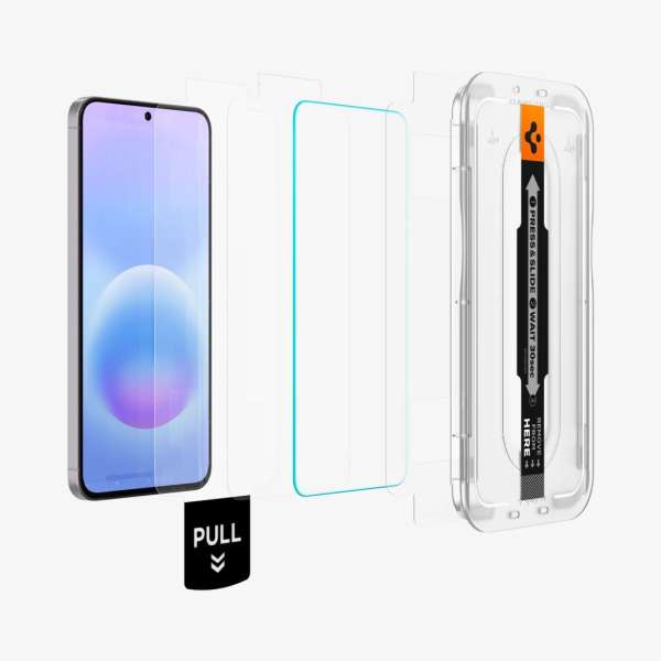 Spigen Glass tR EZ Fit Pro for Samsung Galaxy A57 5G 2 Pack