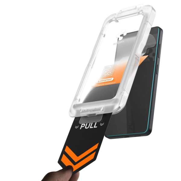Spigen Glass tR EZ Fit Pro HD 2 Pack for Samsung Galaxy S26 Transparent