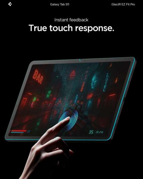 Spigen Glass tR EZ Fit Pro Screen Protector for Samsung Galaxy Tab S11 1Pack Transparent