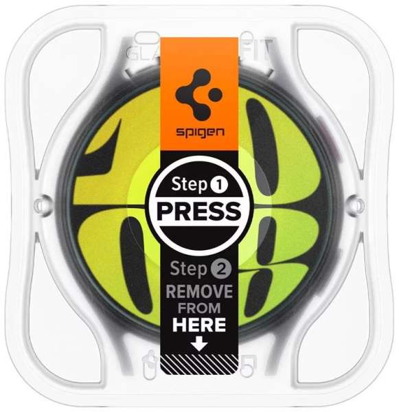 Spigen Glass tR EZ Fit Samsung Galaxy Watch7 (40mm) 2 pack Transparency