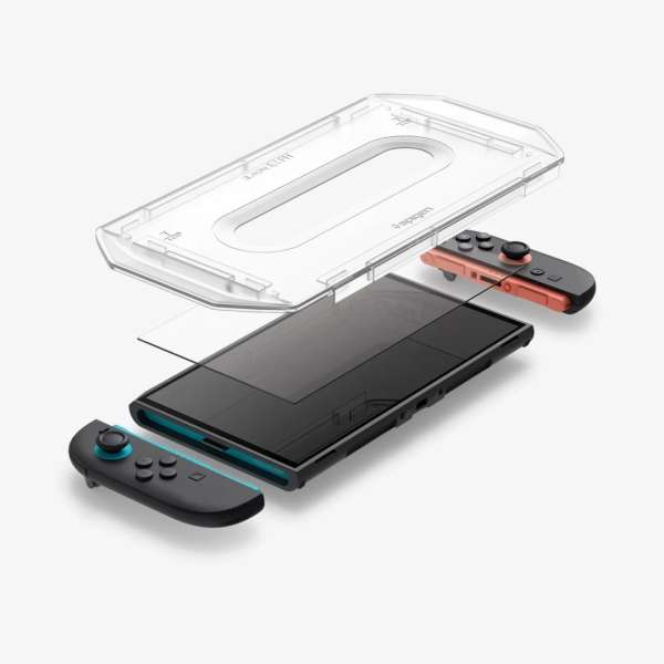 Spigen Glass tR EZ Fit Screen Protector for Nintendo Switch2/ 2 Pack