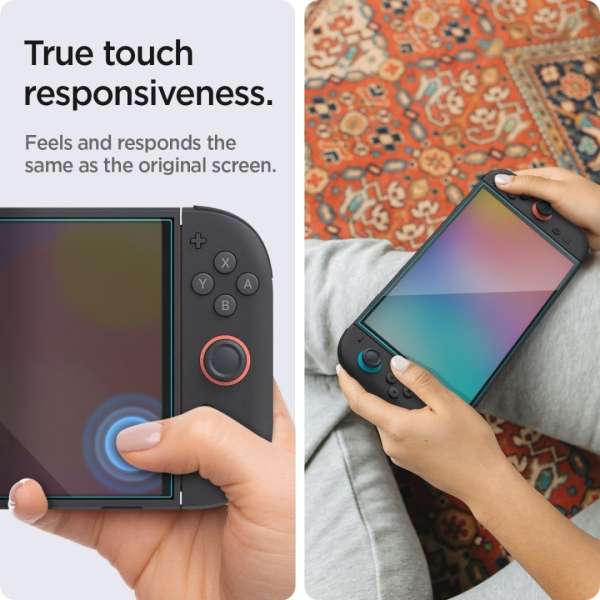 Spigen Glass tR Slim HD 2 Pack for Nintendo Switch 2