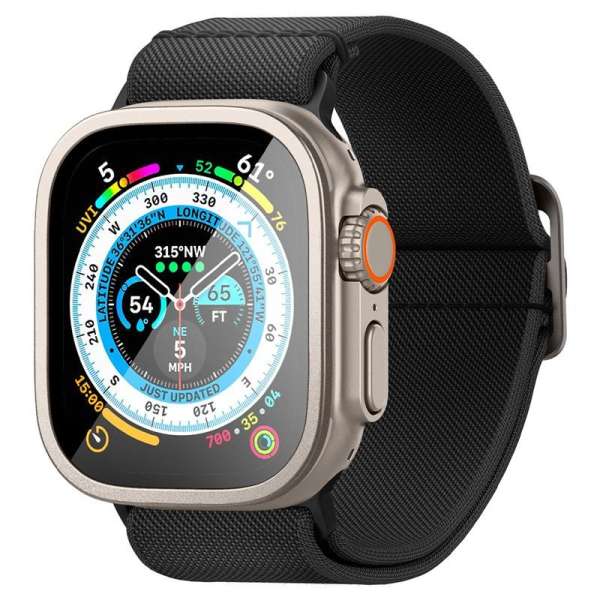 Spigen Glass tR Slim Pro 1 Pack, titanium - Apple Watch Ultra 2/Ultra 49mm