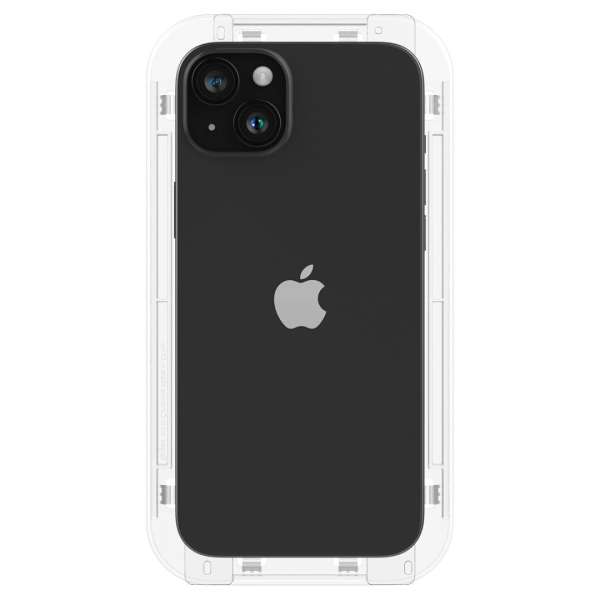 Spigen iPhone 15 Plus Screen Protector EZ FIT GLAS.tR Transparency (2 Pack)