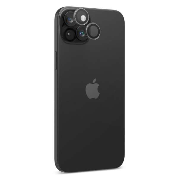 Spigen iPhone 15 Pro/15 Pro Max Glass tR EZ Fit Optik Pro Crystal Clear (2 Pack)