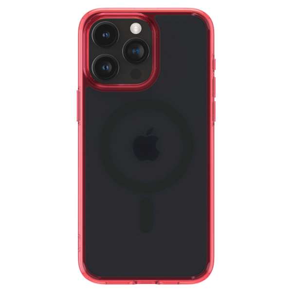 Spigen iPhone 15 Pro Case Ultra Hybrid MagSafe (MagFit) Frost Deep Red