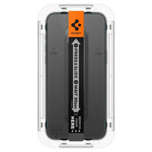 Spigen iPhone 15 Pro Max Screen Protector EZ FIT GLAS.tR Transparency (2 db)